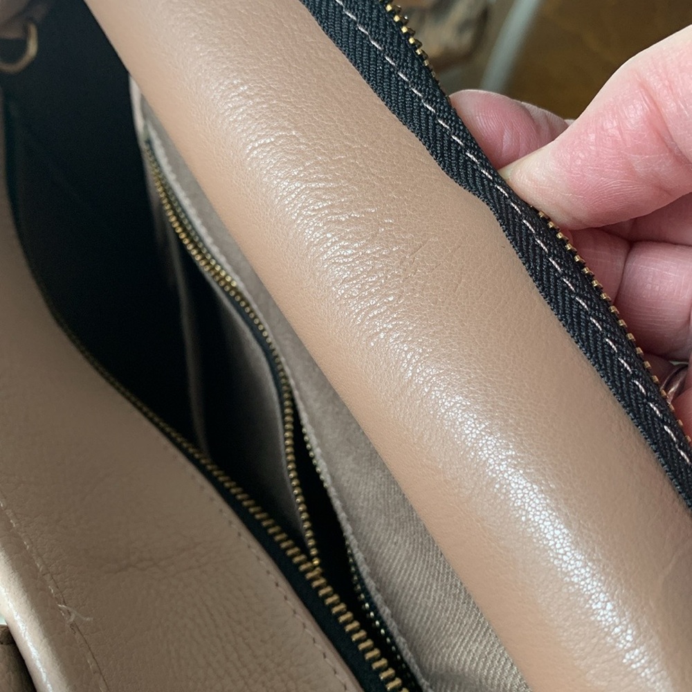 Marc Jacobs THE TOTE pink leather bag - Picture 6 of 11